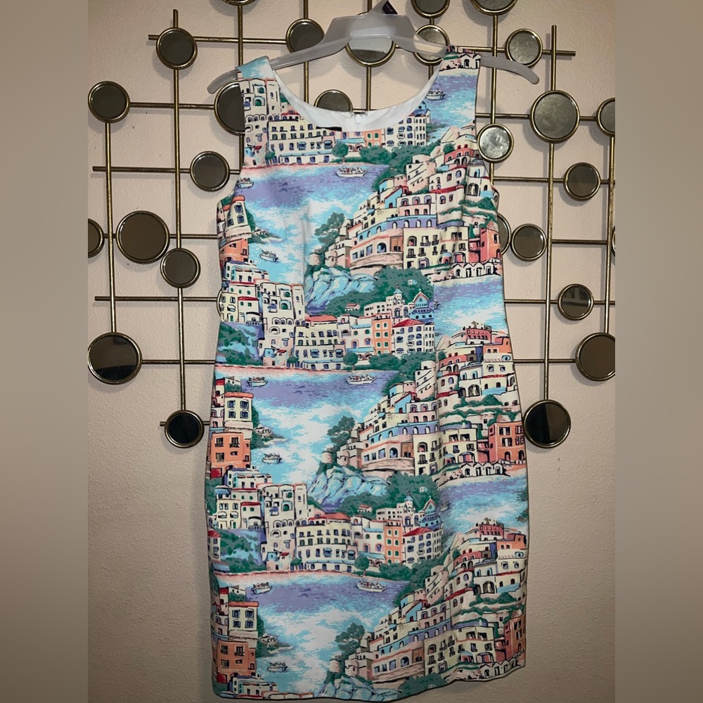 Talbots house prints dress